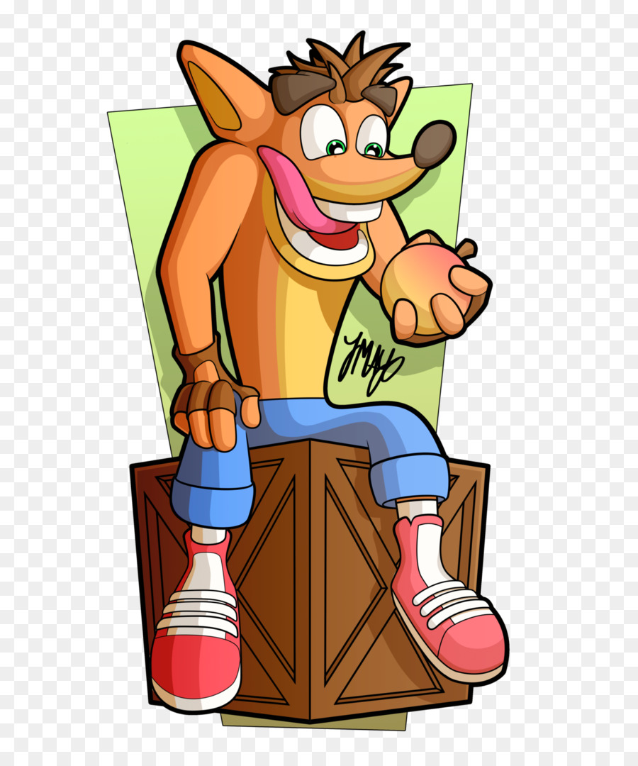 Crash Bandicoot N Sane Trilogie，Crash Bandicoot Déformé PNG