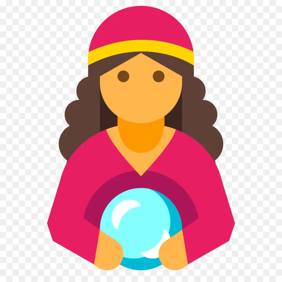 Emoji Diseur De Bonne Aventure，Boule De Cristal PNG