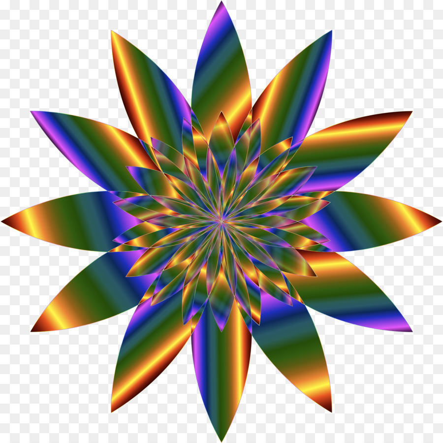 Mandala Coloré，Modèle PNG