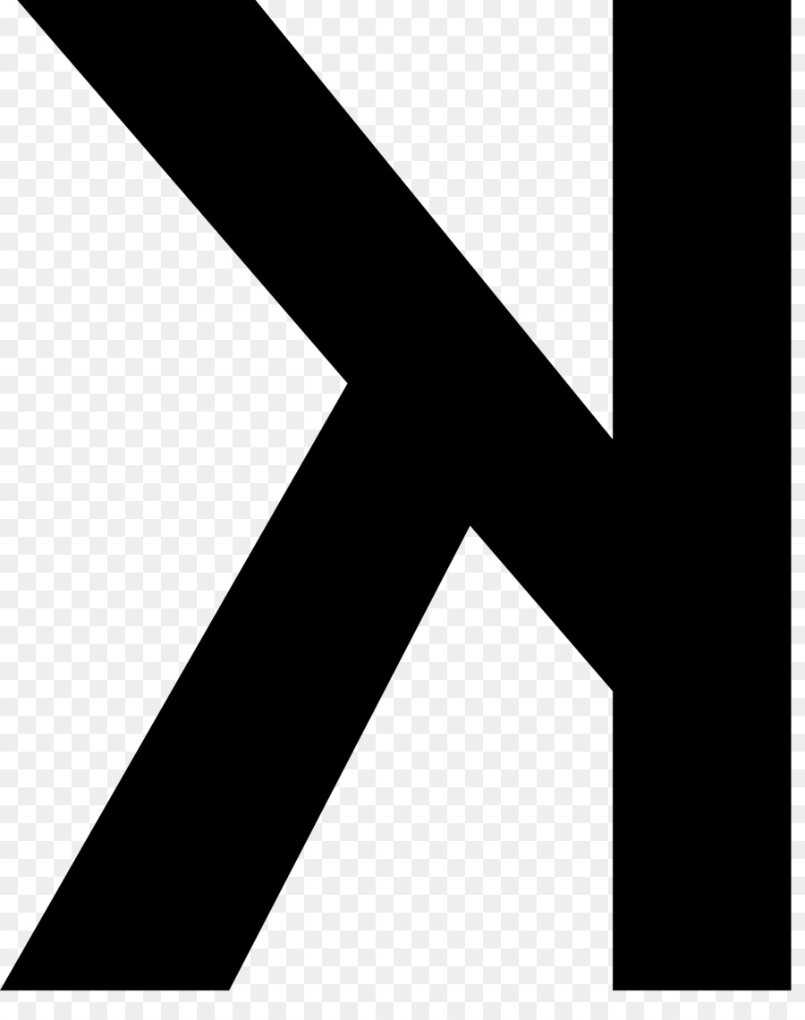 Lettre K，Alphabet PNG