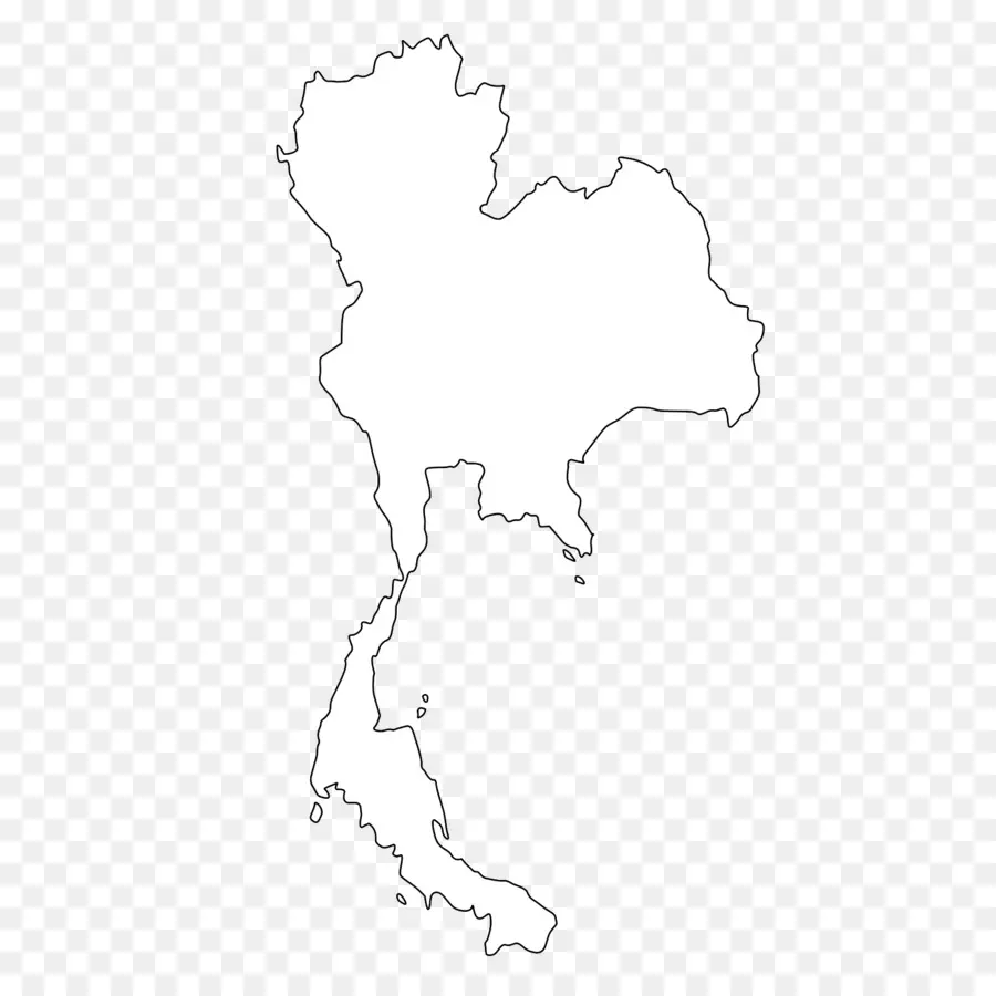 Carte De La Thaïlande，Pays PNG