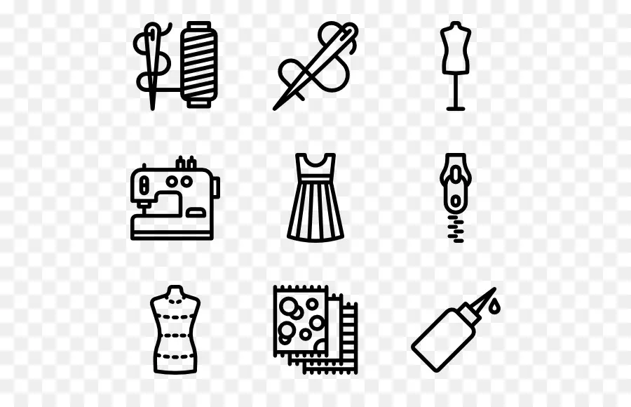 Outils De Couture，Aiguille PNG