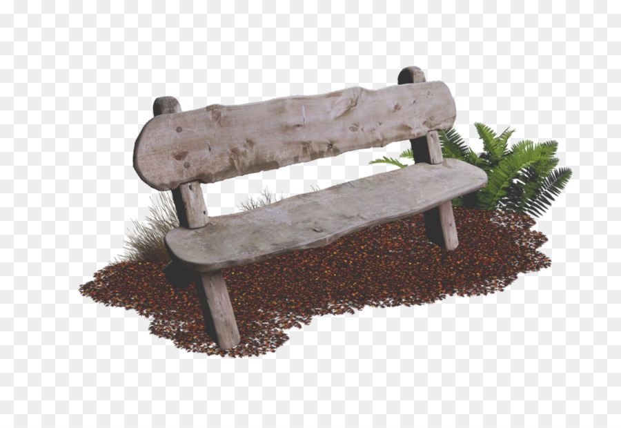 Banc En Bois，Jardin PNG