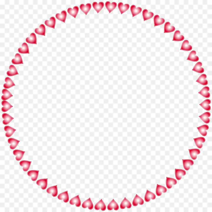 Cadre Coeur，Rose PNG