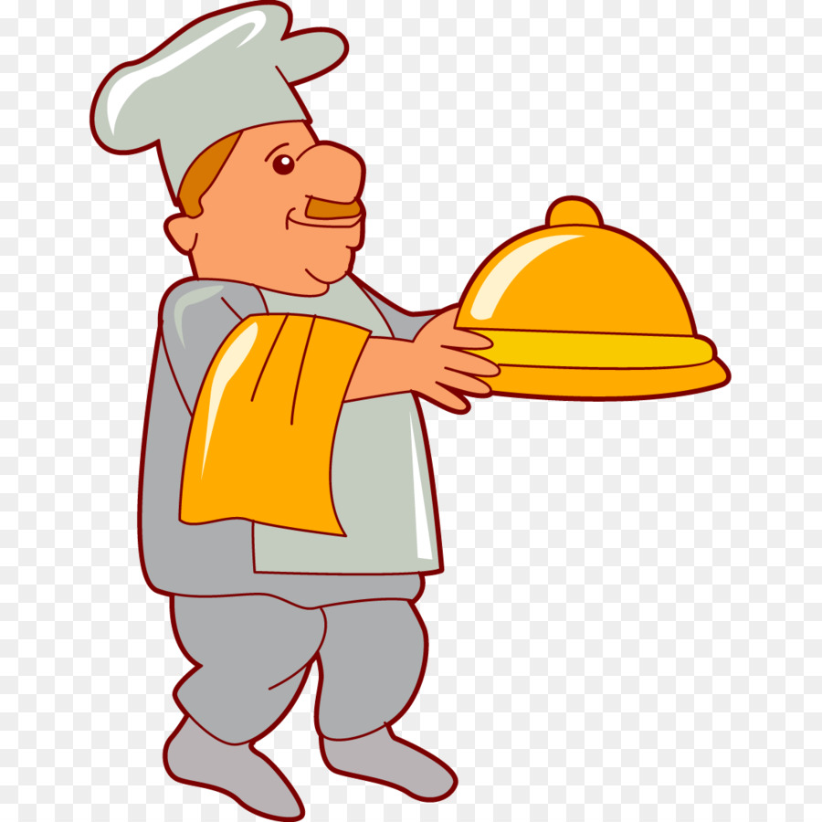 Chef De Bande Dessinée，Cuisiner PNG