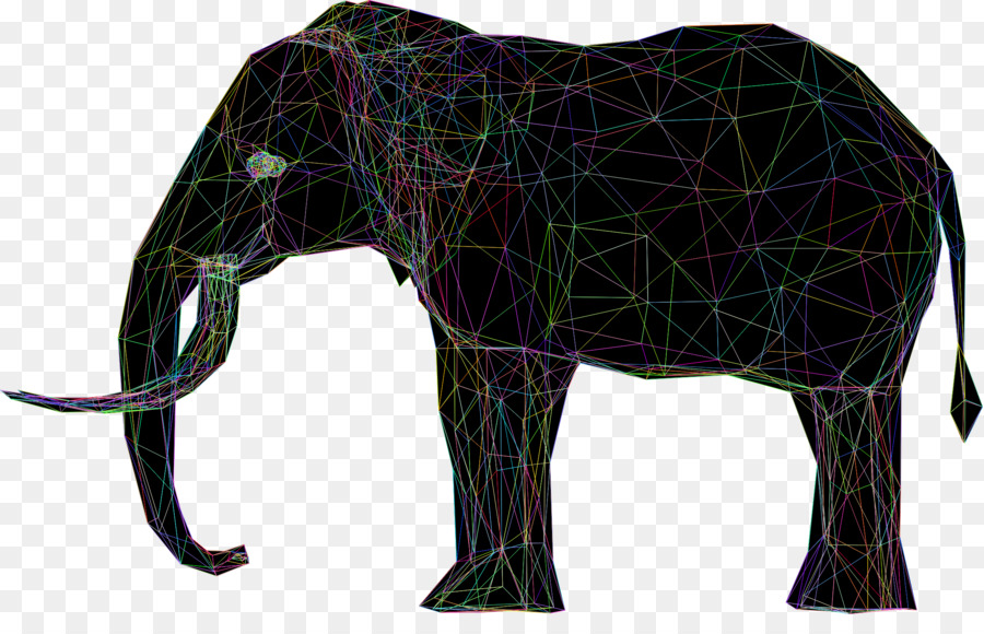 Éléphant，Filaire PNG