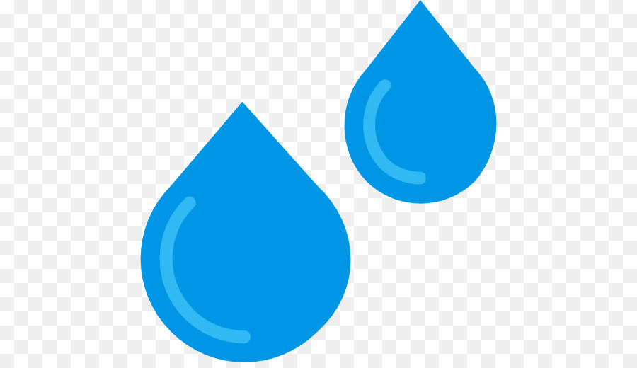 Gouttes D'eau，Bleu PNG