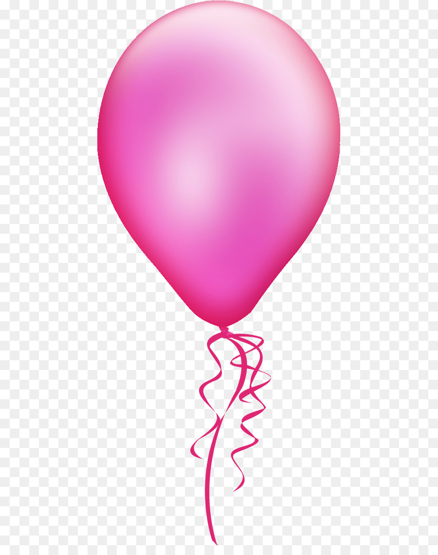 Ballon Rose，Faire La Fête PNG