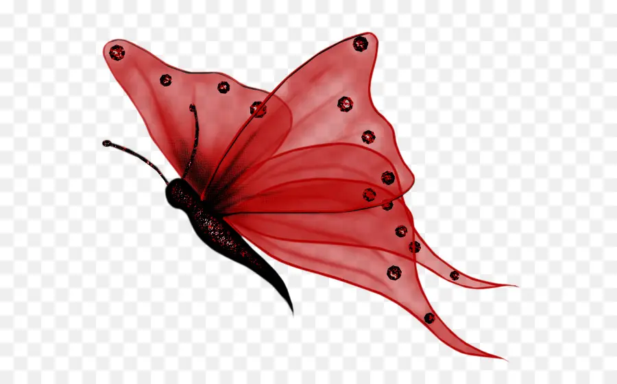 Papillon Rose，Insecte PNG