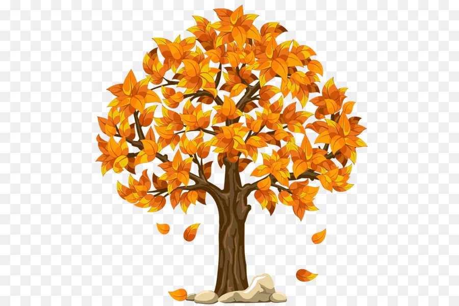 Arbre Doré，Feuilles PNG