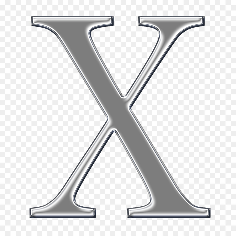 Lettre X，Alphabet PNG