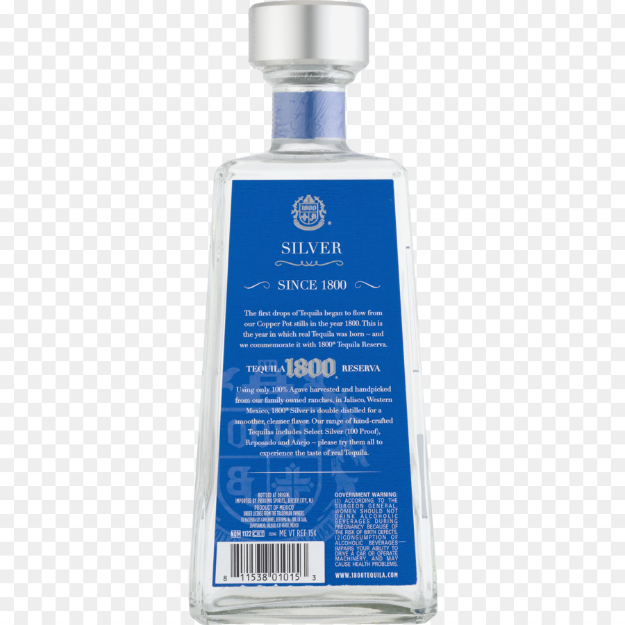 Boisson Distillée，1800 Tequila PNG