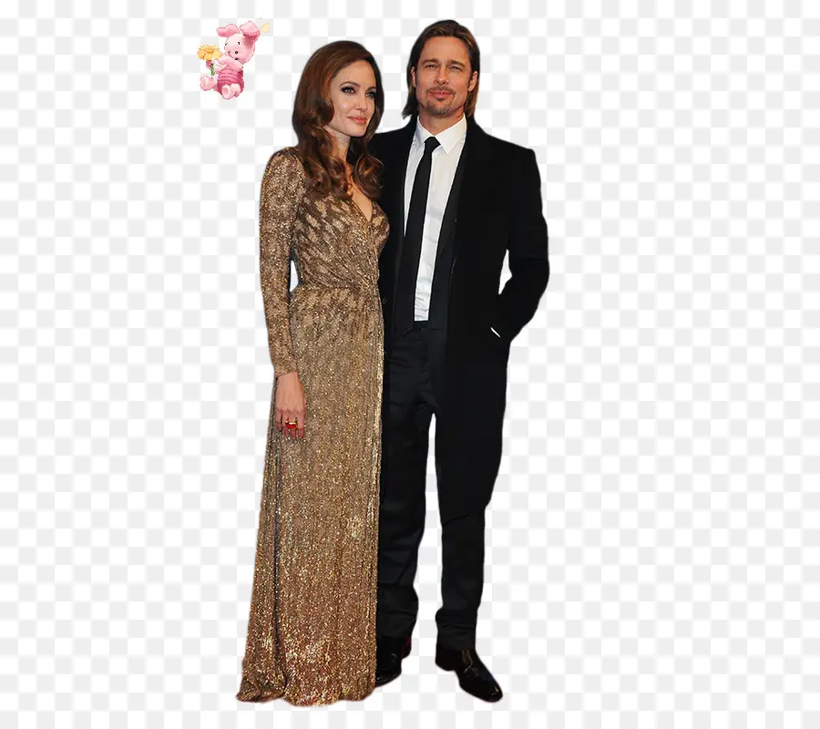 Couple En Tenue Formelle，Robe PNG