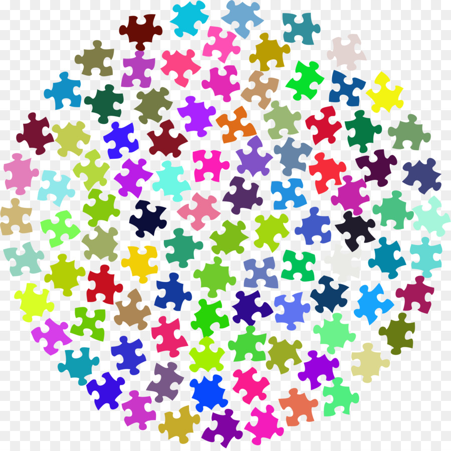 Pièces De Puzzle，Coloré PNG