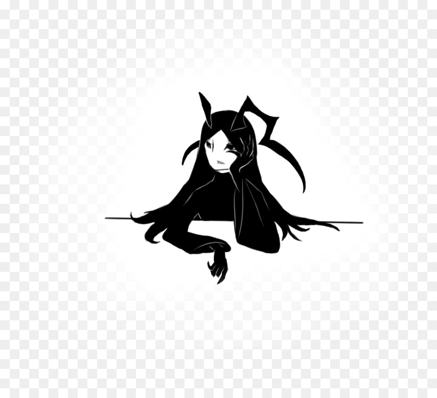 Noir Et Blanc，Silhouette PNG