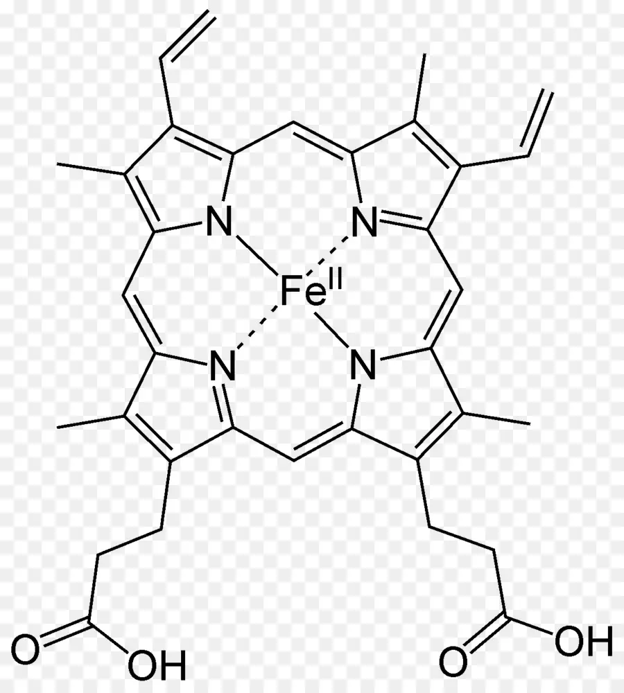 Structure Chimique，Fer PNG