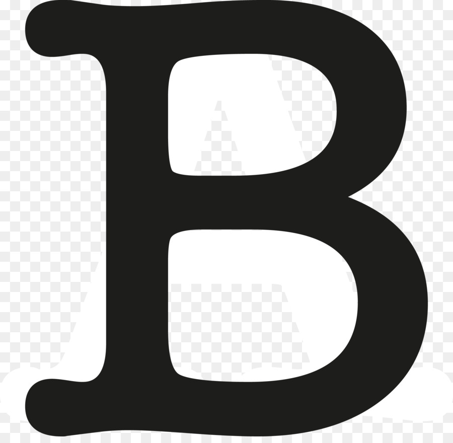 Lettre B，Typographie PNG