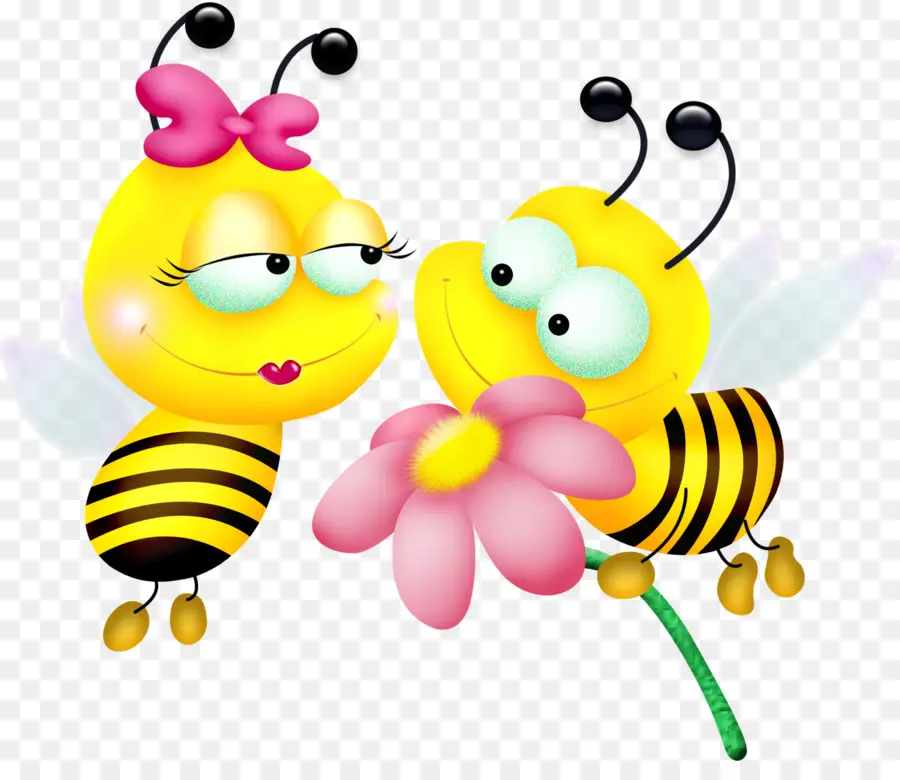 Abeilles De Dessin Animé，Mignon PNG