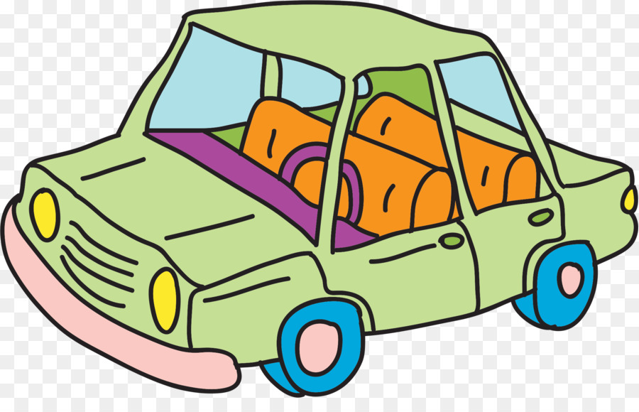 Voiture，Dessin Animé PNG