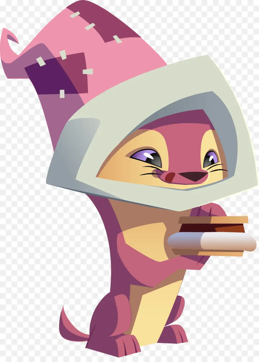 Animal Mignon Avec Chapeau，Chapeau PNG