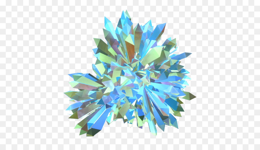 Cristal，Bleu PNG