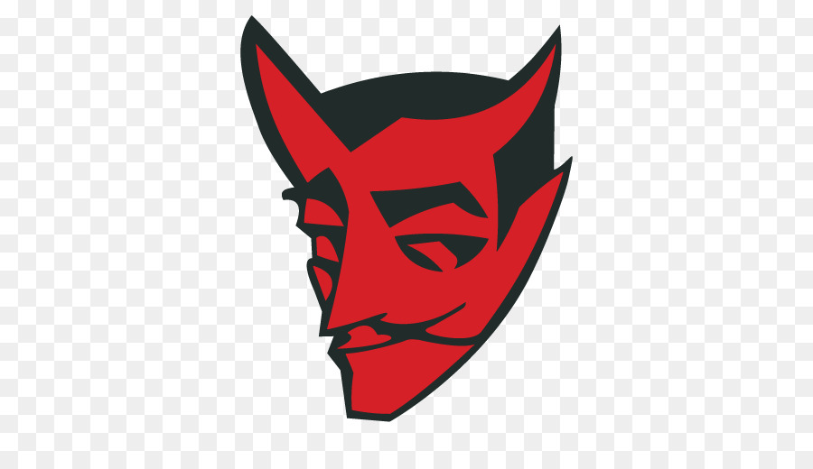 Visage Du Diable，Rouge PNG