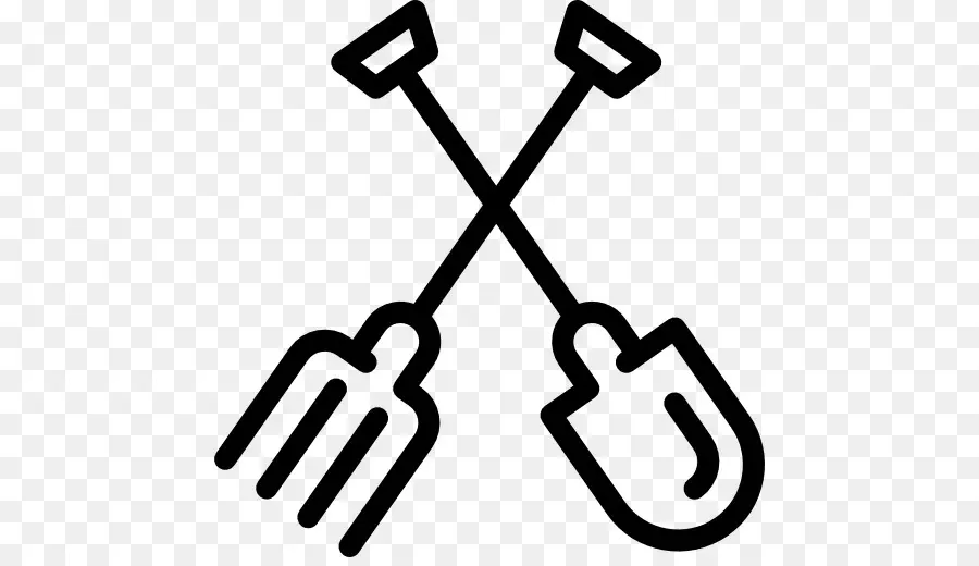 Outils De Jardinage，Fourchette PNG