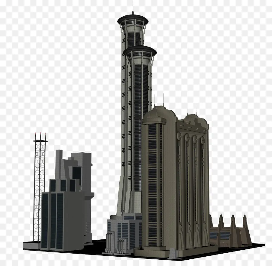 Bâtiment，Dystopie PNG