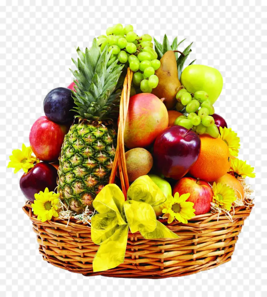 Panier De Fruits，Fruits PNG