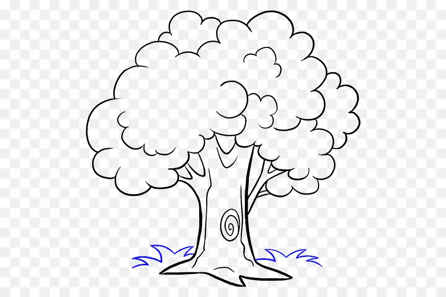 Comment Dessiner Des Arbres，Dessin PNG