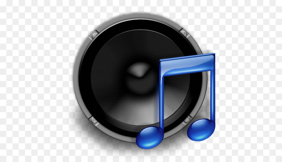 Note De Musique，Bleu PNG