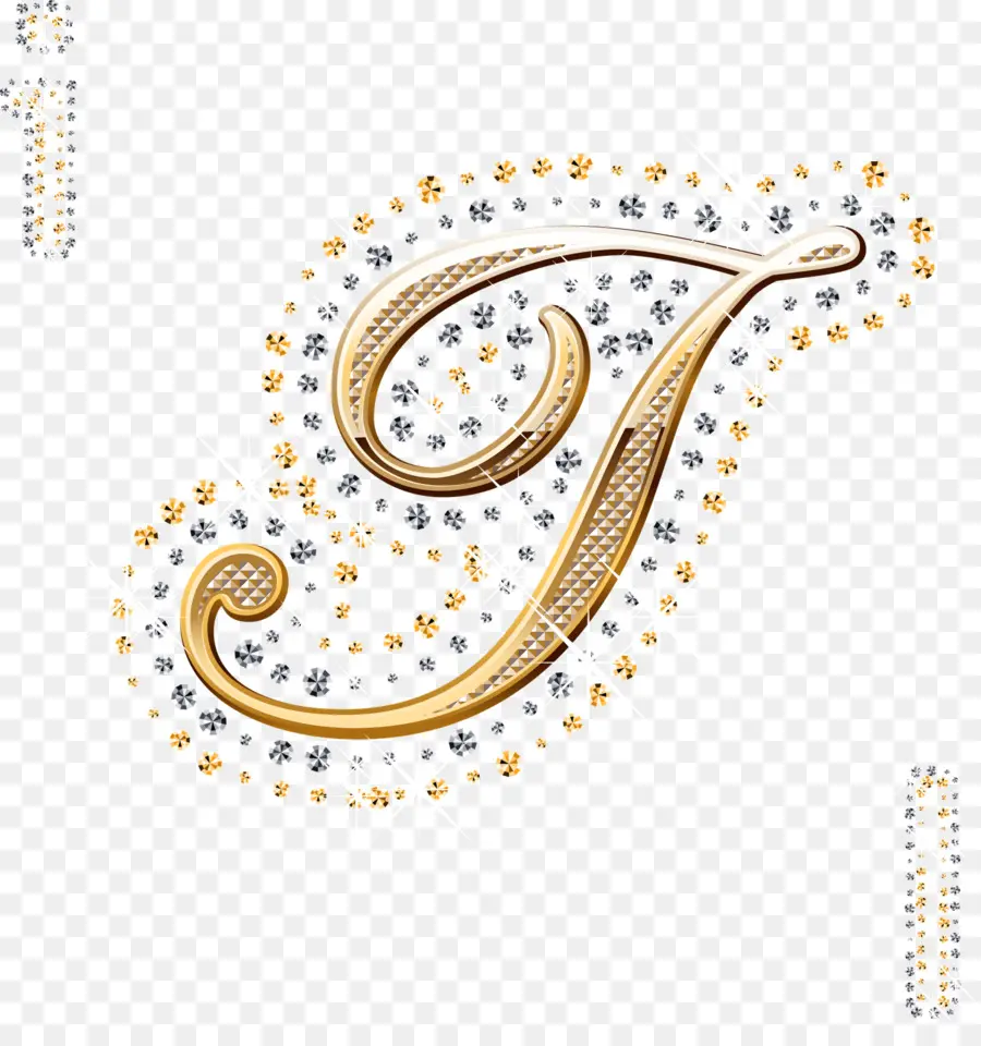 Lettre D'or F，Alphabet PNG