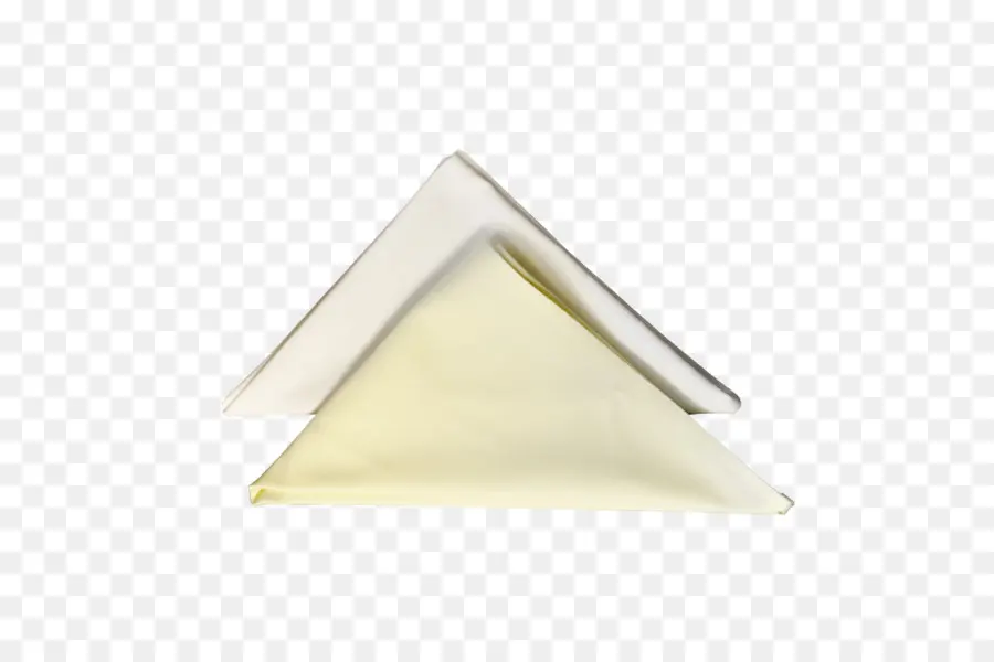 Serviettes Pliées，Triangle PNG