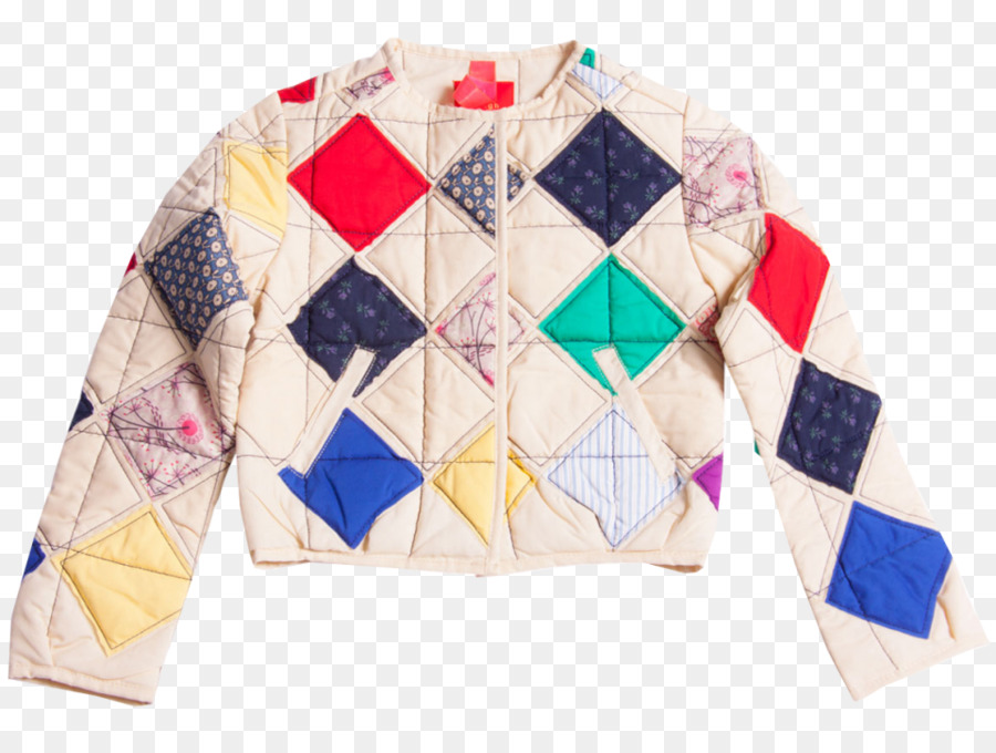 Veste Patchwork，Coloré PNG