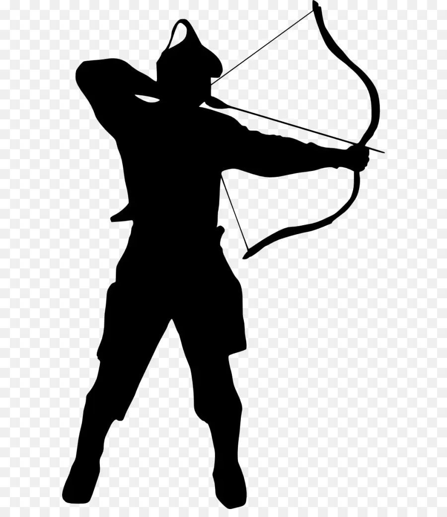 Archer Silhouette，Arc PNG