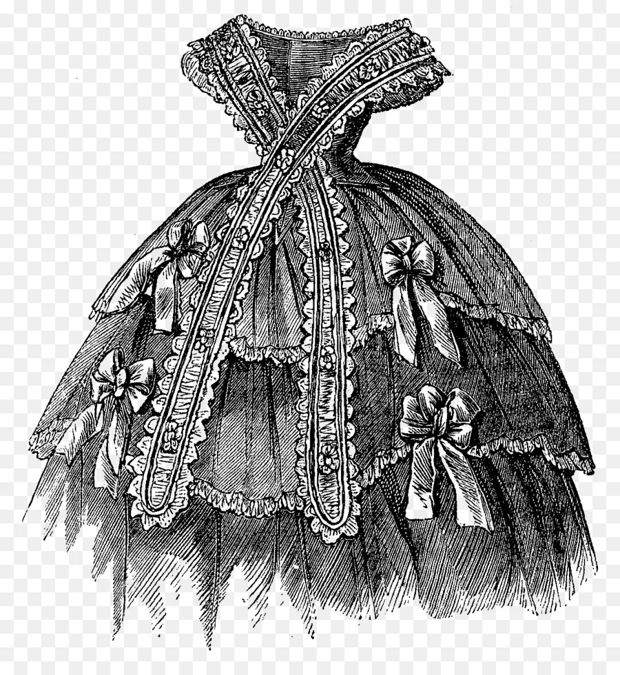 époque Victorienne，Robe PNG