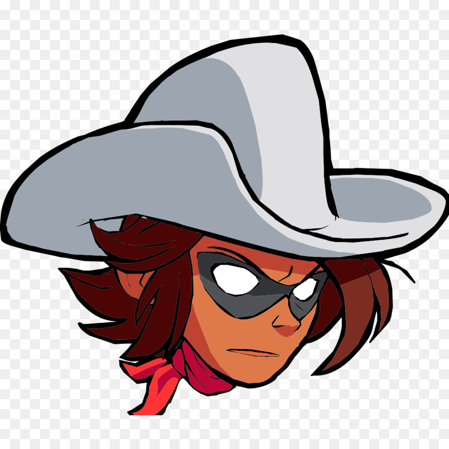 Personnage Masqué，Chapeau De Cowboy PNG