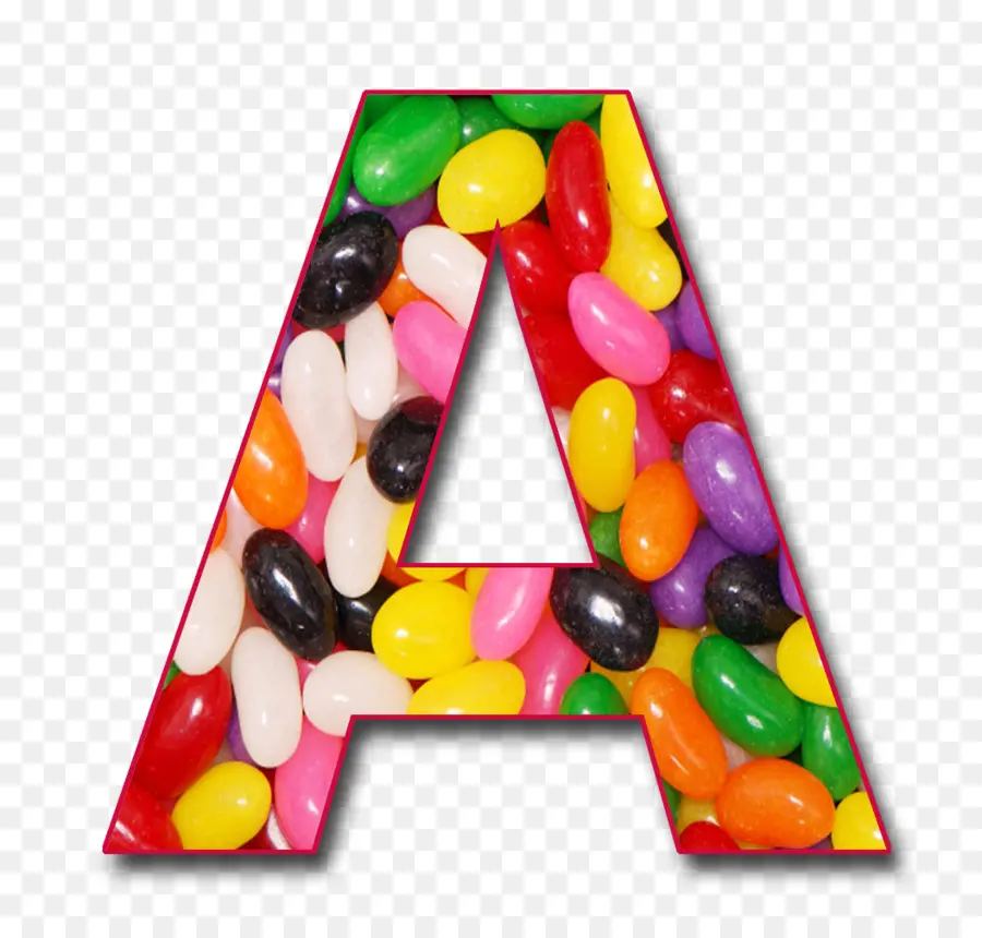 Jelly Bean，Alphabet PNG