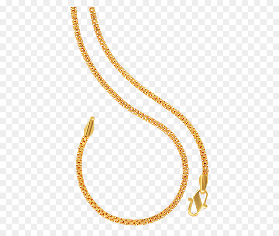 Chaîne En Or，Collier PNG