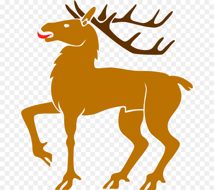 Cerf Jaune，Bois PNG