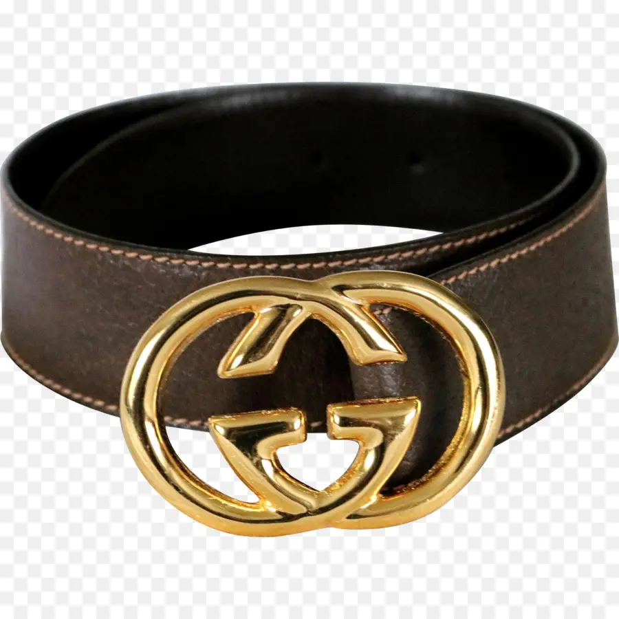 Ceinture Gucci，Cuir PNG