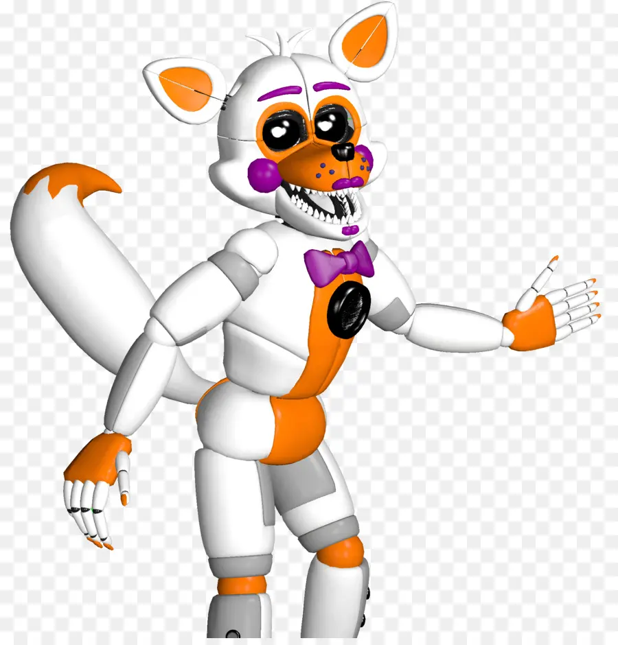 Animatronique Blanc Et Orange，Animatronique PNG