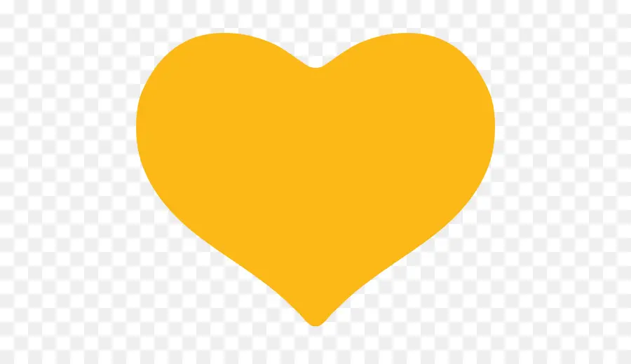 Coeur Jaune，Amour PNG