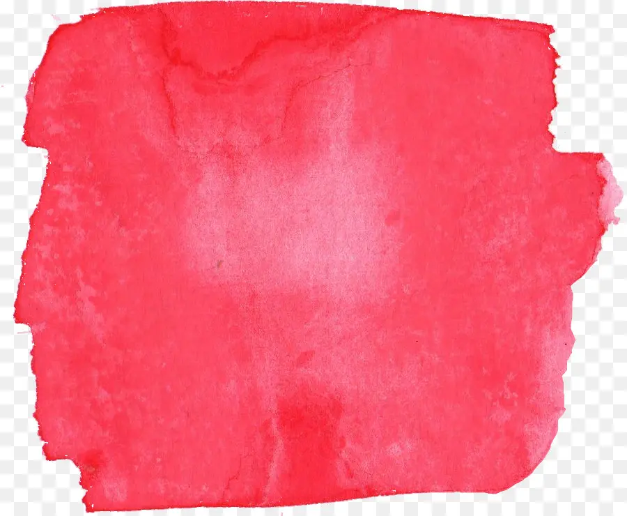 Aquarelle Rouge，Peinture PNG