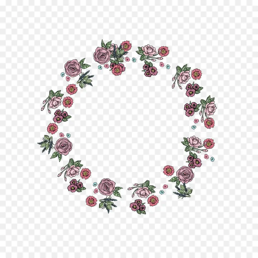 Couronne Florale，Fleurs PNG