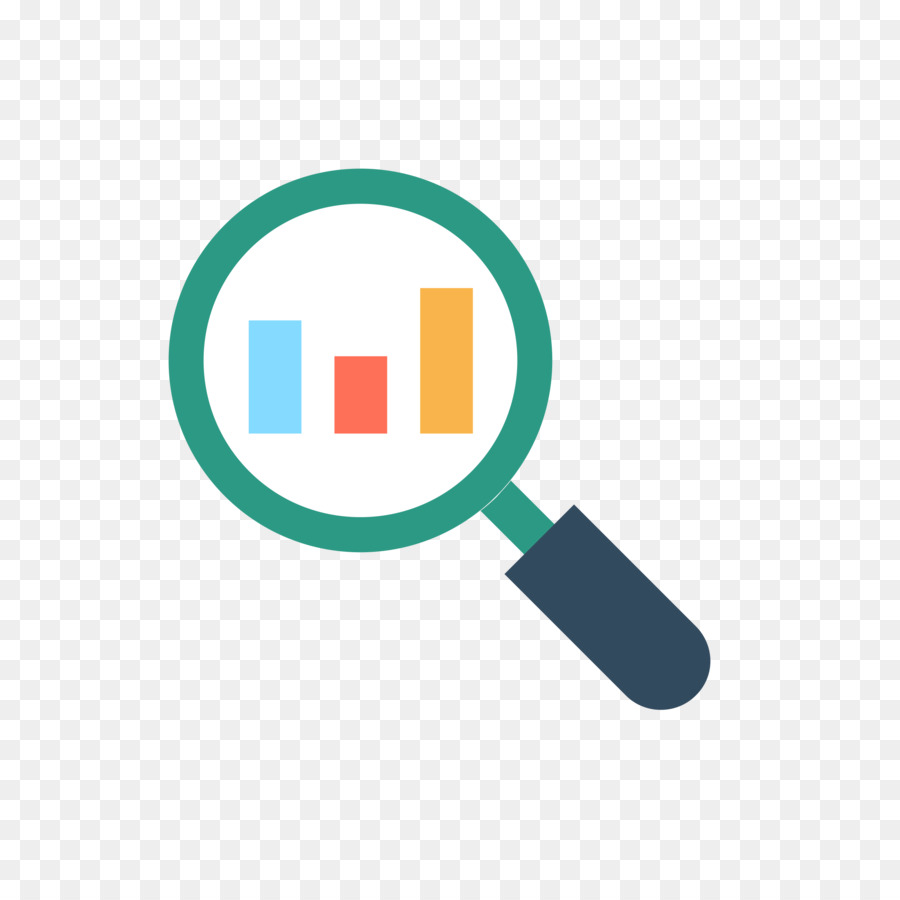 Loupe Avec Graphique à Barres，Analyse PNG