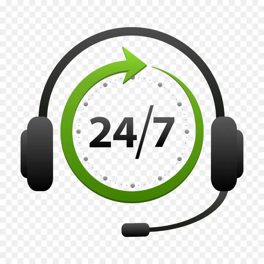 Assistance 24h 24 Et 7j 7，Casque PNG