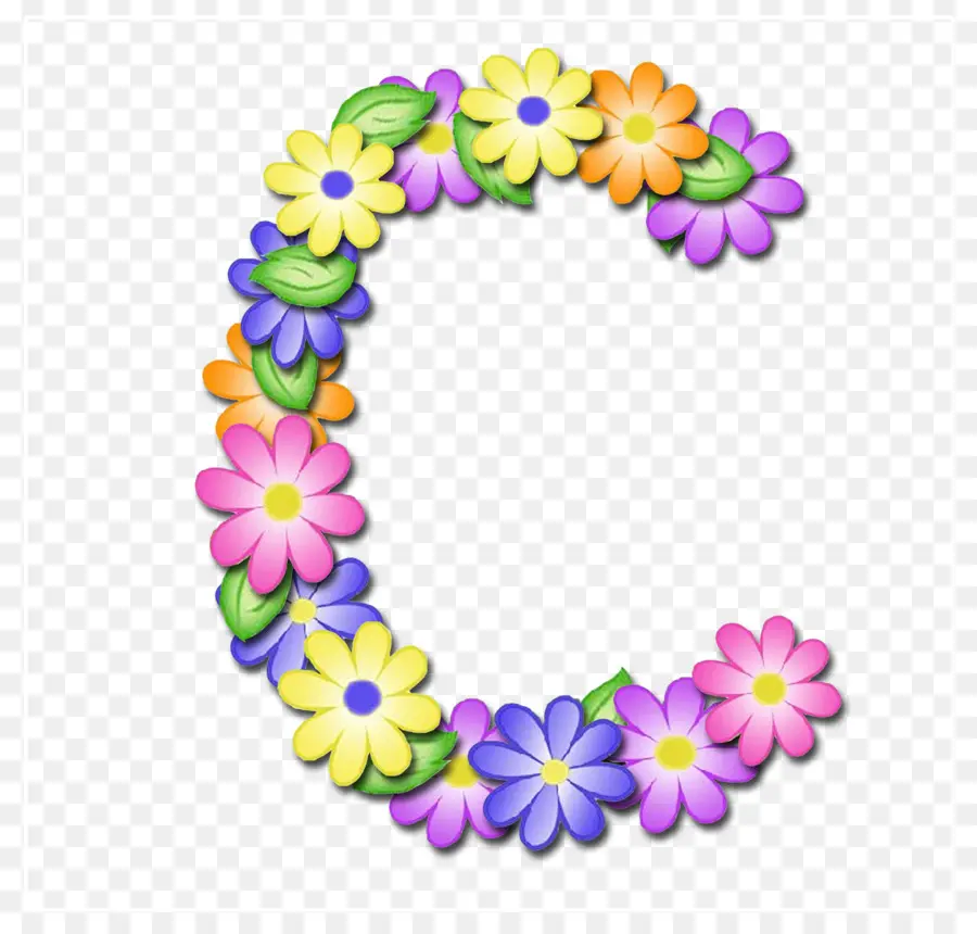 Fleur，Alphabet PNG