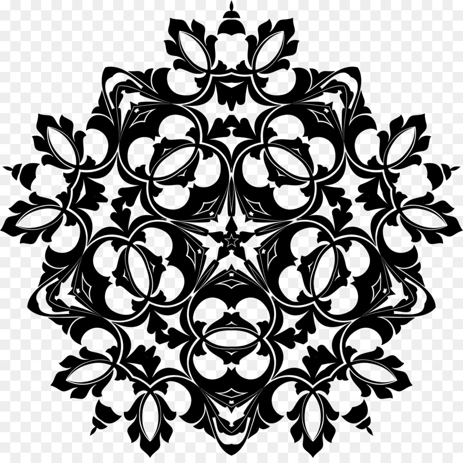 Mandalas，Floral PNG