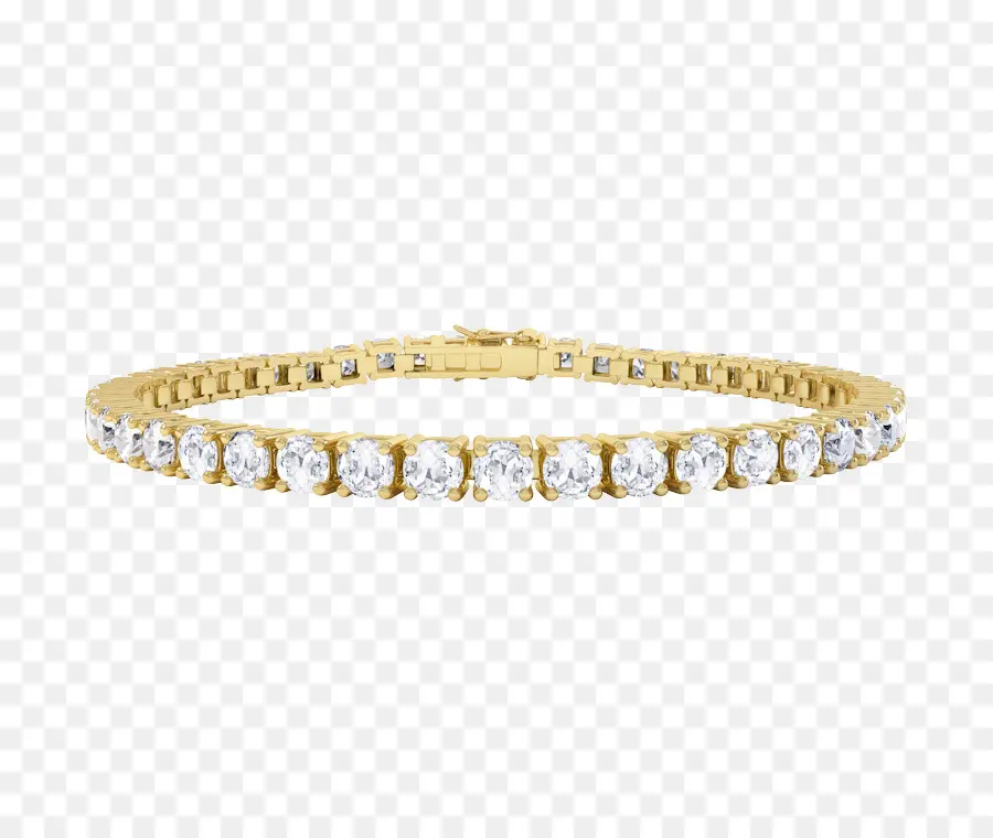 Bracelet En Or，Diamants PNG